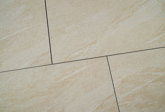 County Crema - Porcelain Paving Slabs (600-900x600mm)