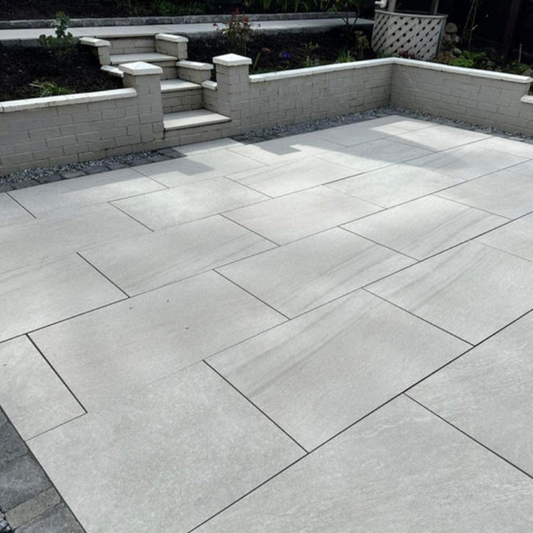 Everest Pearl - Porcelain Paving Slabs (600-900x600mm)