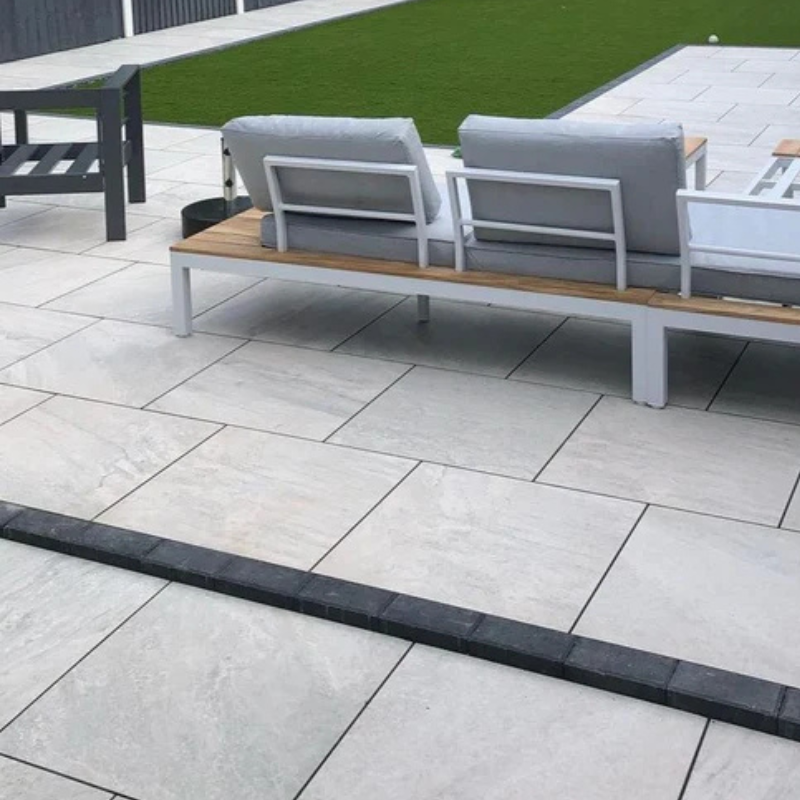 Everest Pearl - Porcelain Paving Slabs (600-900x600mm)