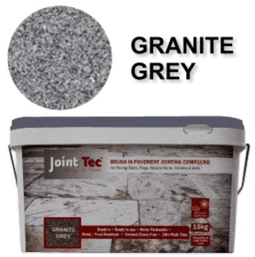 Joint Tec ™ - Brush In Jointing Compound - Granite Grey 15kg