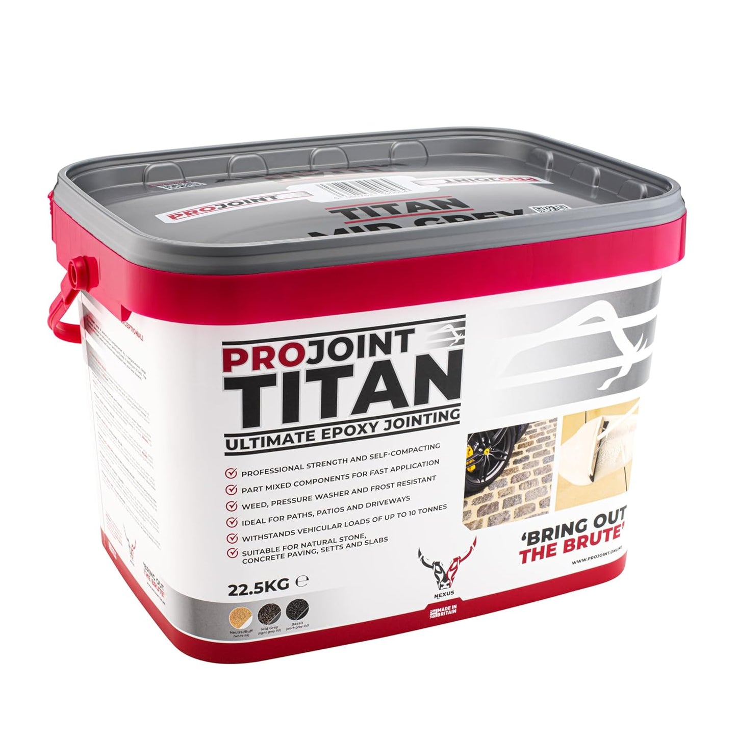 ProJoint TITAN Ultra High Strength Epoxy Paving Grout 22.5kg