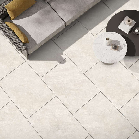Quartz White - Porcelain Paving Slabs (600 / 900x600mm)
