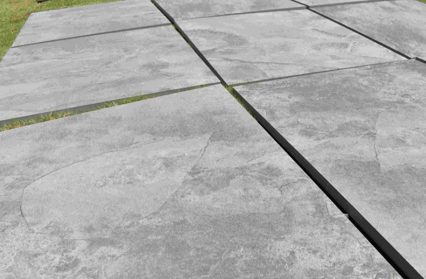 Beside Grey - Porcelain Paving Slabs (600-900x600mm)