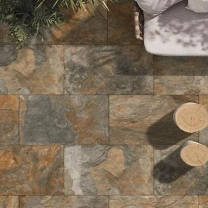 Natural Rustic - Slate Paving Slabs - Sample Size (100x100mm)