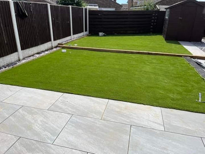 Kandla Grey - Porcelain Paving Slabs (600-900x600m)