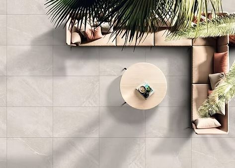 Bodo White - Porcelain Paving Slabs (600-900x600mm)