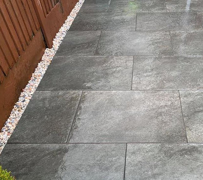 Nero - Porcelain Paving Slabs - Sample Size (100x100mm)