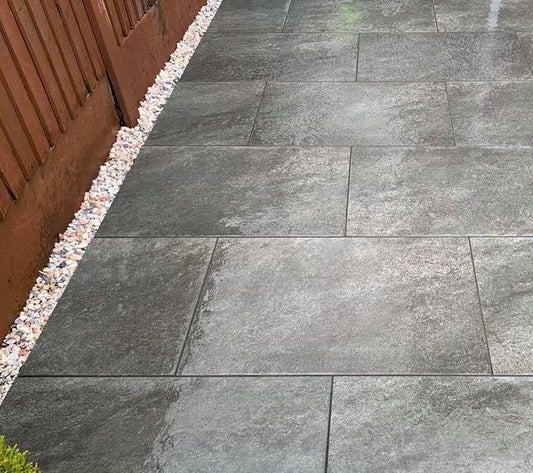 Nero - Porcelain Paving Slabs - Sample Size (100x100mm)