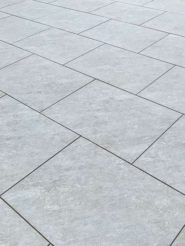 Universal Grey - Porcelain Paving Slabs - Sample Size (100x100mm)