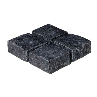 Galaxy Black granite cobbles