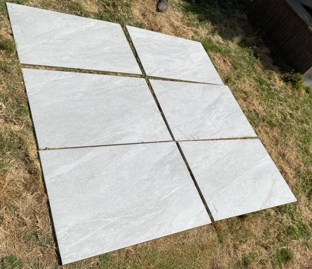 County LGY porcelain paving slabs on ground